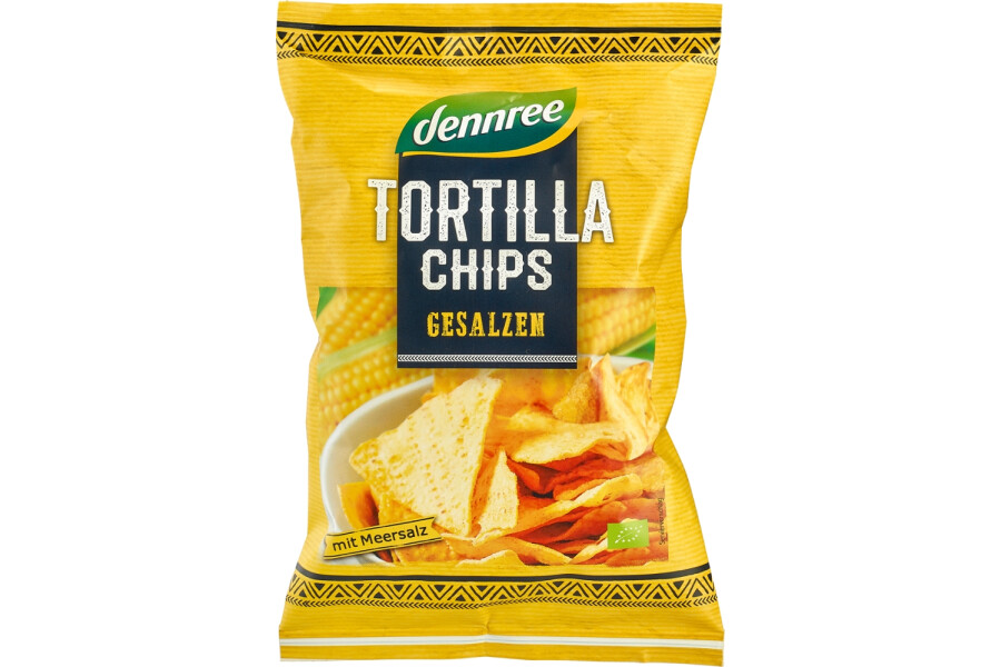 Tortilla Chips gesalzen - Dennree