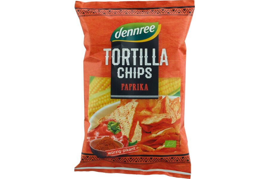 Tortilla Chips Paprika - Dennree