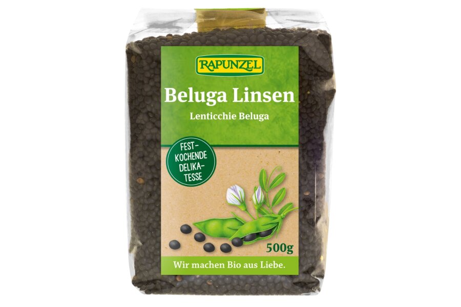 Beluga Linsen schwarz