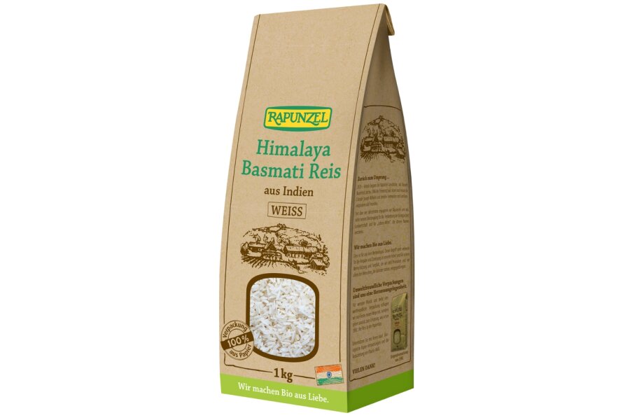 Himalaya Basmati Reis weiß - Rapunzel 1 kg