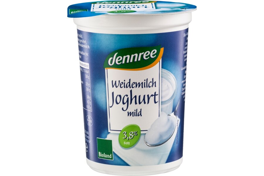 Weidemilchjoghurt natur mild 3,8%
