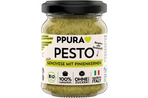 Pesto Genovese mit Pinienkernen
