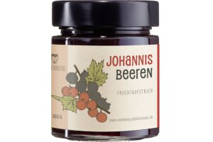 Fruchtaufstrich Johannisbeeren - Rosenberg 230g