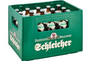 20er Kasten Helles Bier, Schleicher Bräu 0,5l
