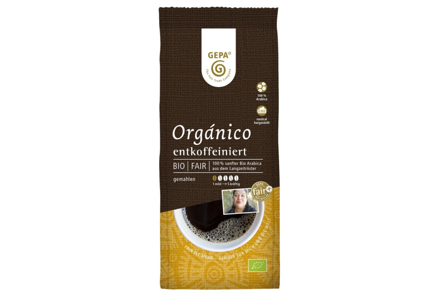 Bio Café Orgánico entcoffeiniert