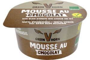 Vegane Mousse au chocolat noir - Greenhorn
