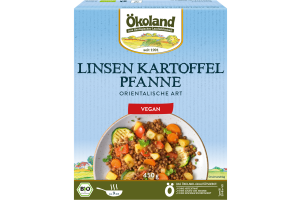 Linsen-Kartoffel-Pfanne, vegan TK