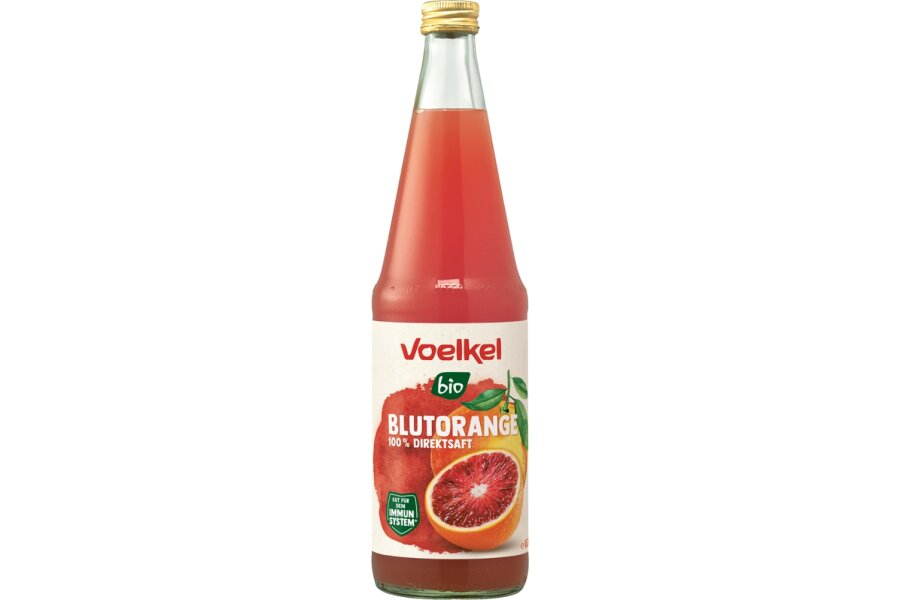Blutorange -bio-, 0,7 L Flasche - Voelkel