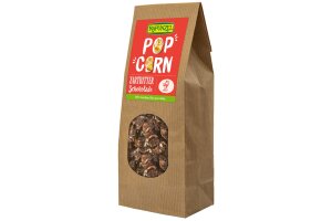 Popcorn mit Zartbitterschokolade