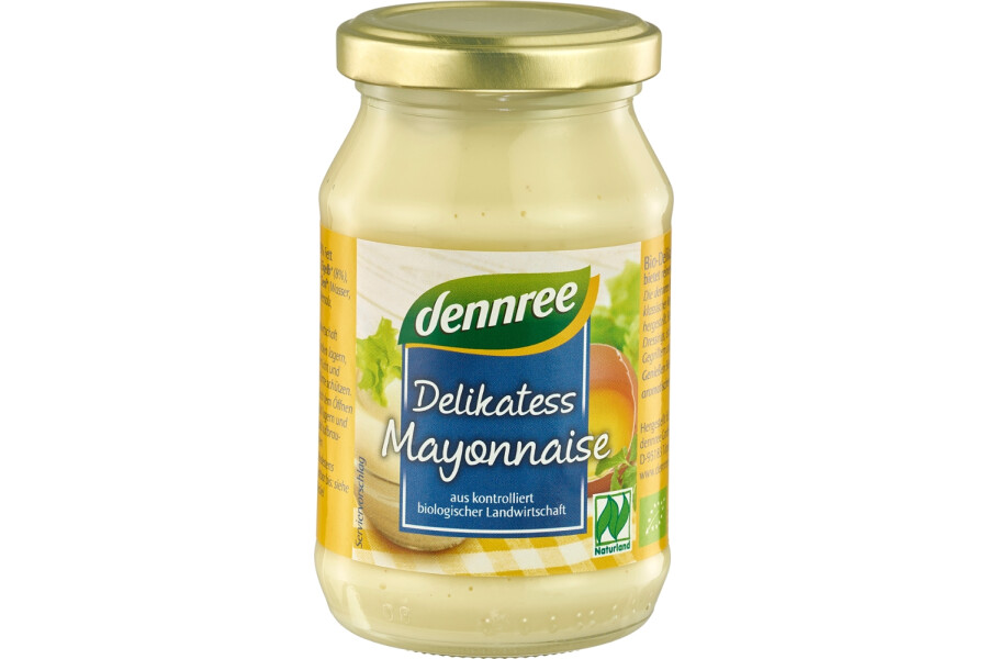 Delikatess Mayonnaise mit Ei - Dennree