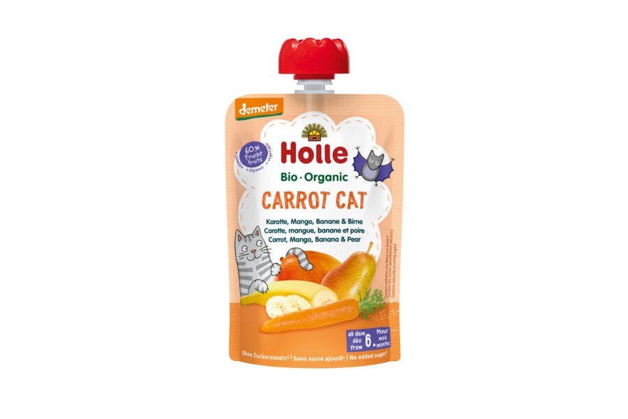 Pouchy Carrot Cat - Holle