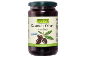 Oliven Kalamata violett, ohne Stein - Rapunzel