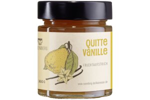 Fruchtaufstrich Quitte Vanille - Rosenberg 160g