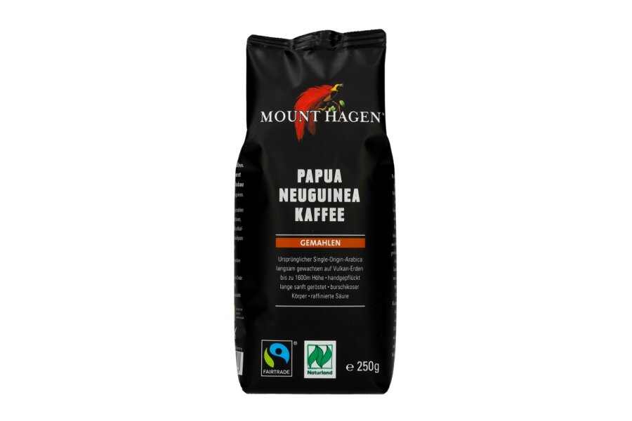 Röstkaffee Papua Neuginea gemahlen
