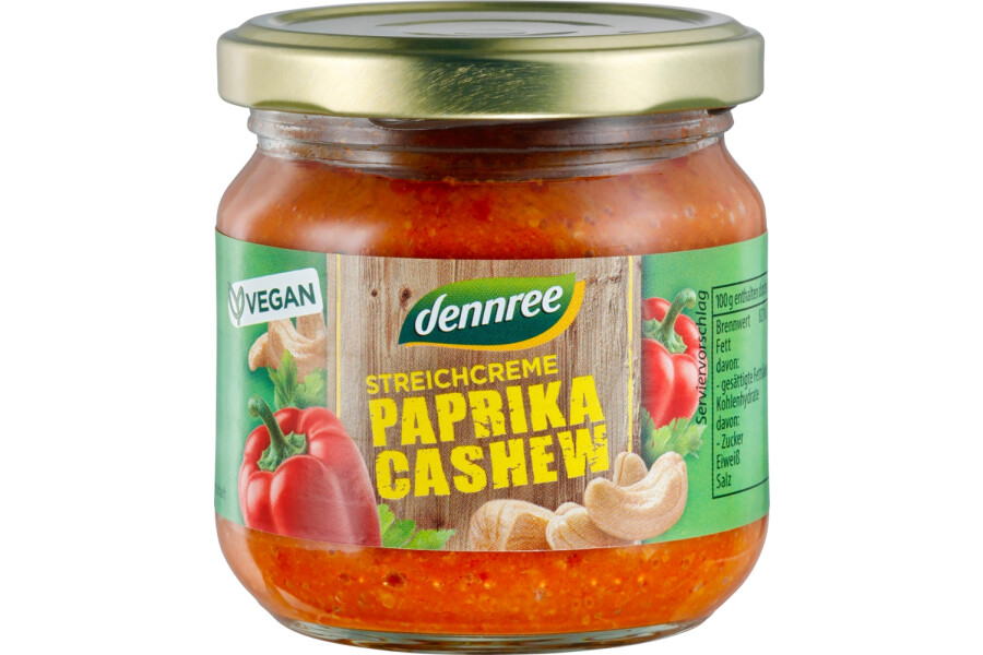 Streichcreme Paprika-Cashew - ausgelistet