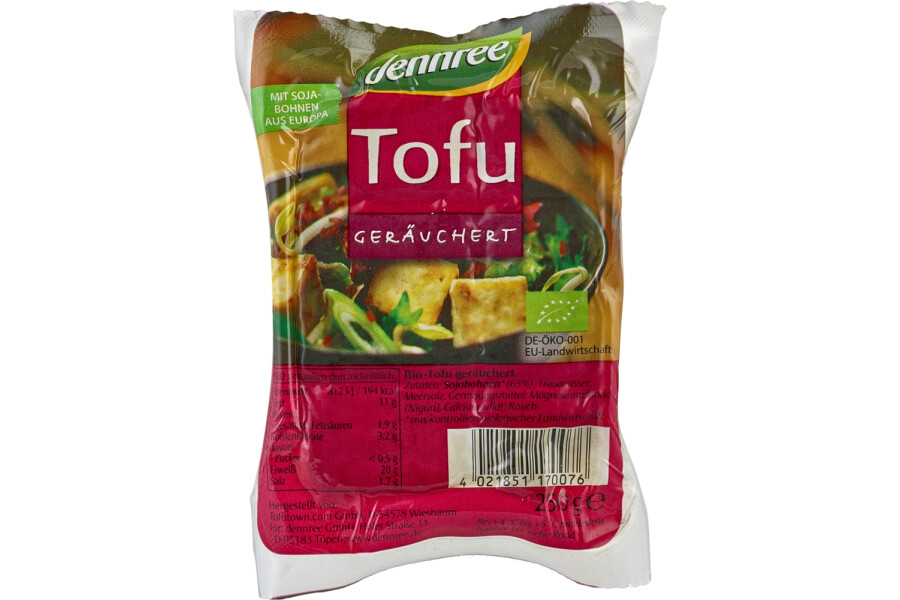 Tofu geräuchert - ausgelistet