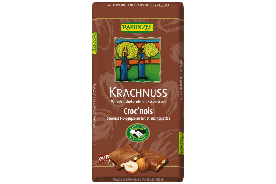 Krachnuss Vollmilch Schokolade