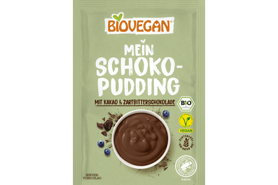 Paradies Pudding Schoko - mit Kokosblütenzucker