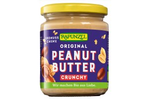 Peanutbutter Crunchy - Rapunzel 250g